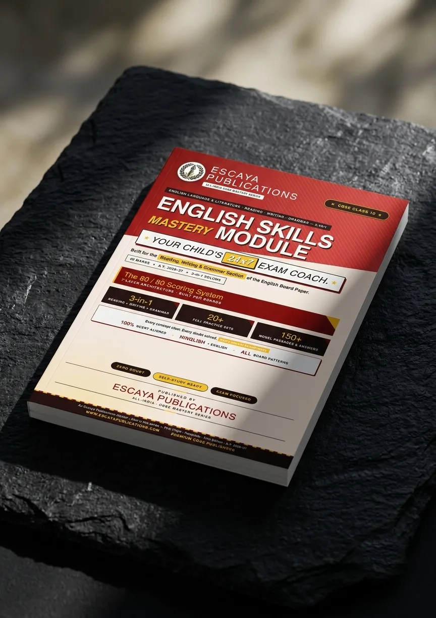 The Escaya English Skills Mastery Module on slate